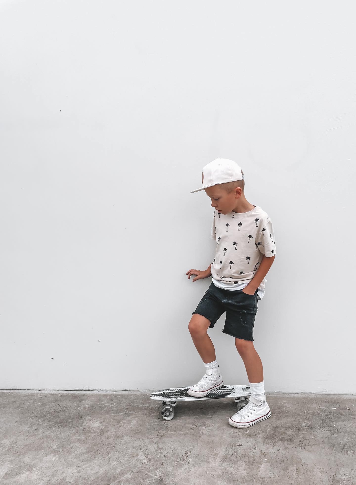 Bondi Tee (Stone) - Kids