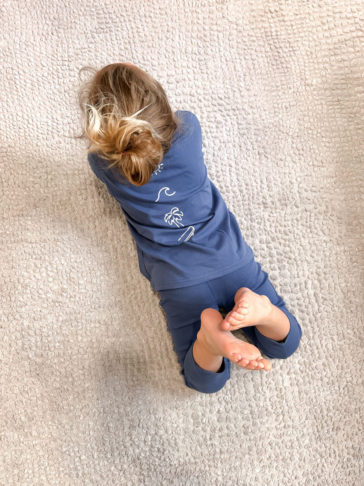Surf & Skate Long Sleeve Top - Steel Blue