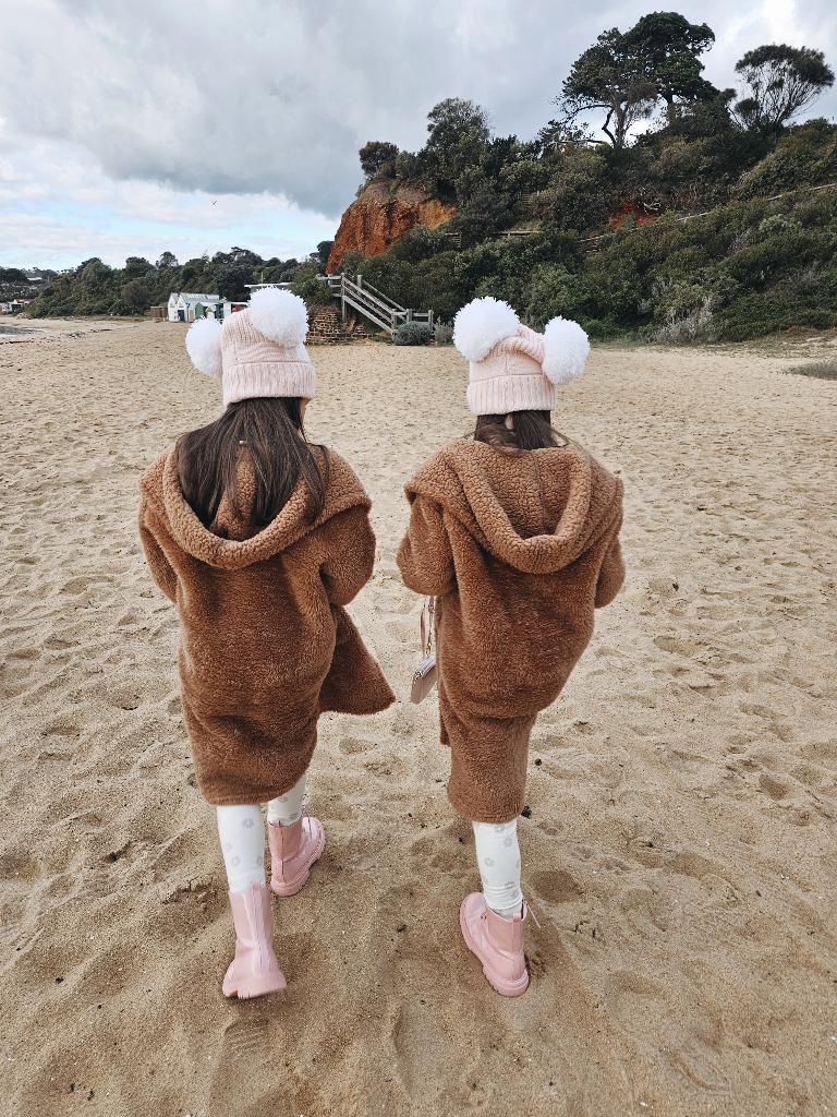 Pink Ellie Beanie - Kids