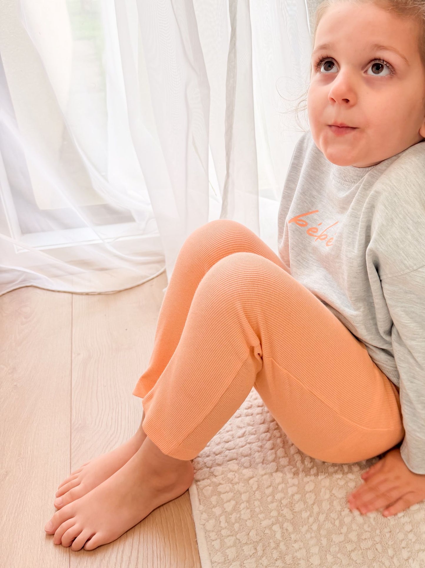 Bébé Crew Sweat - Light Grey