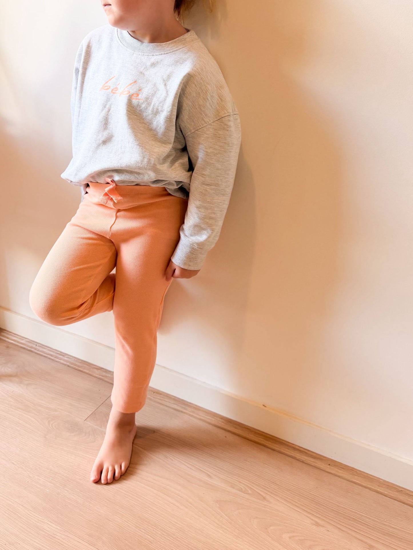 Bébé Crew Sweat - Light Grey