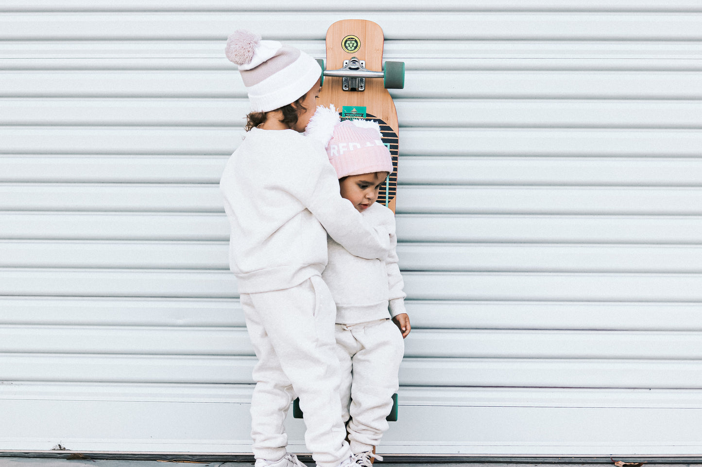 Luxe Track Pants - Light Grey